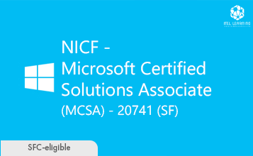 SSG Microsoft Certified Solutions Associate MCSA 20741 SkillsFuture Credit Training Course Singapore